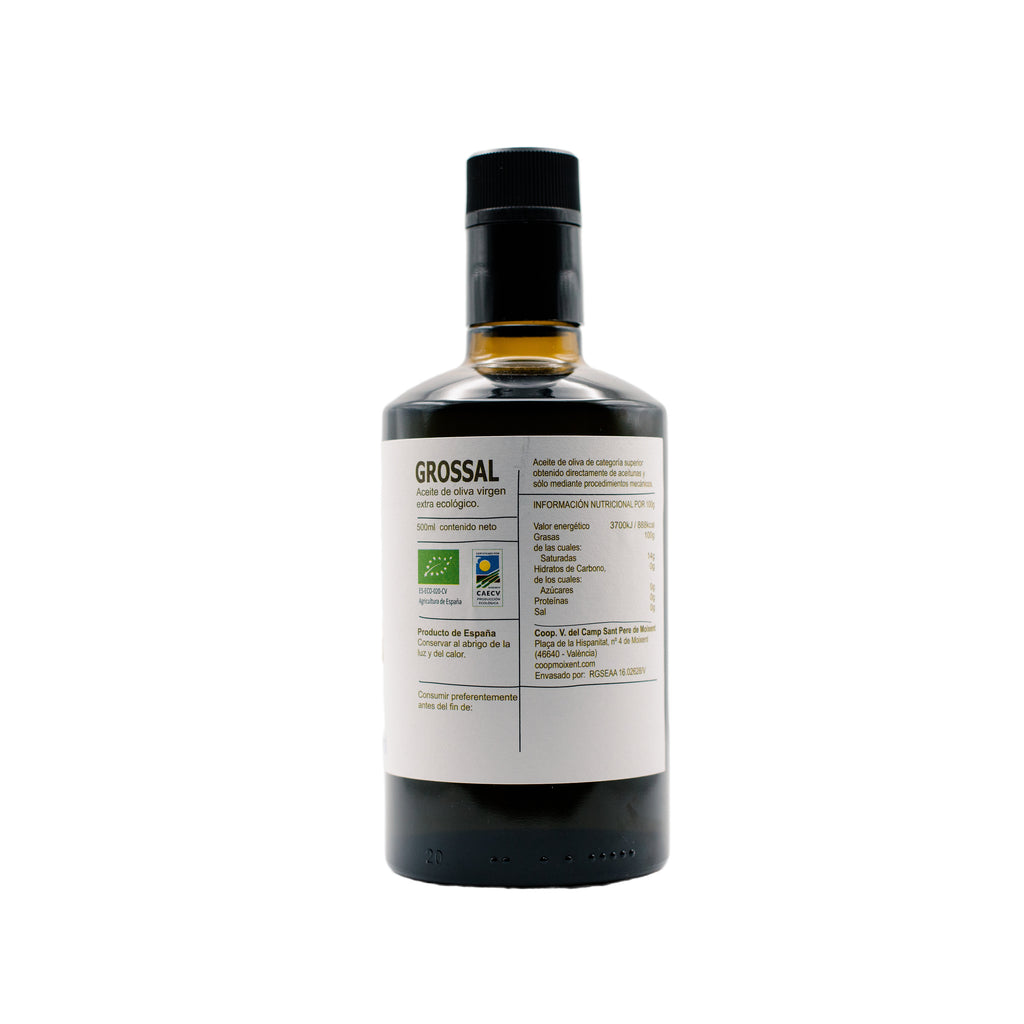 Pagos del Guerrer 100% Grossal variedad autóctona AOVE premium Moixent Valencia